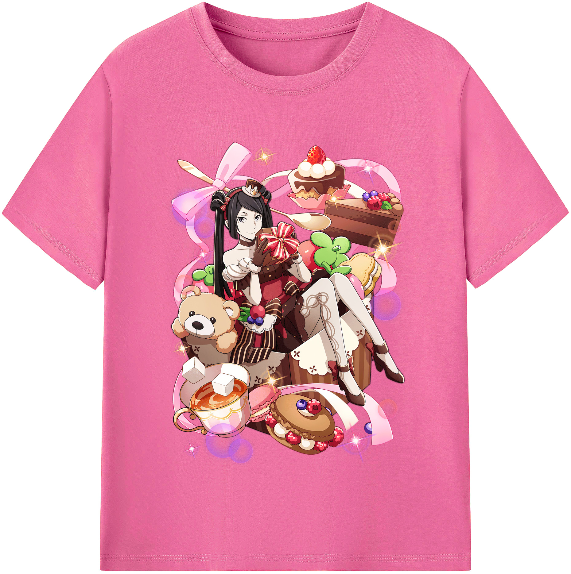 （画像用） 文豪ストレイドッグス Bungo Stray Dogs レディースカジュアルプリントTシャツ（綿100％）